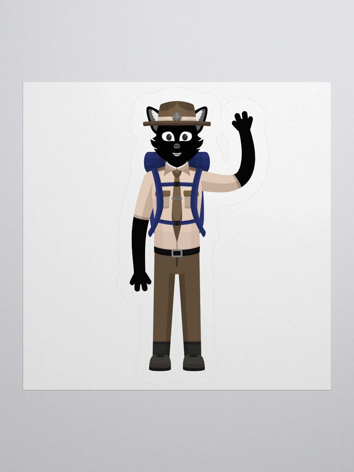 Ernest Green Waving (Sticker) product image (1)