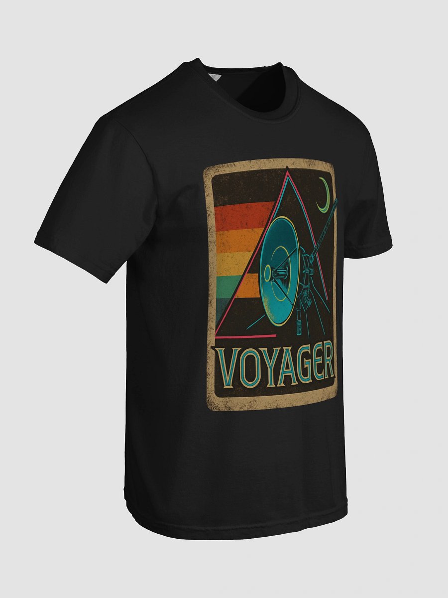 Voyager Retro Space T-Shirt – Vintage NASA Deep Space Probe Tee | 70s Sci-Fi Inspired product image (7)