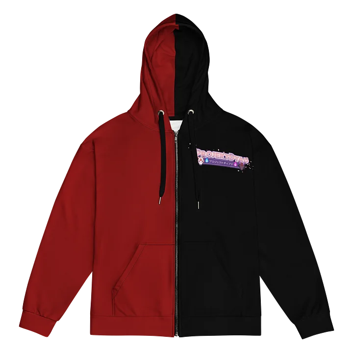 Black & Red Ruinir Zip Up product image (2)