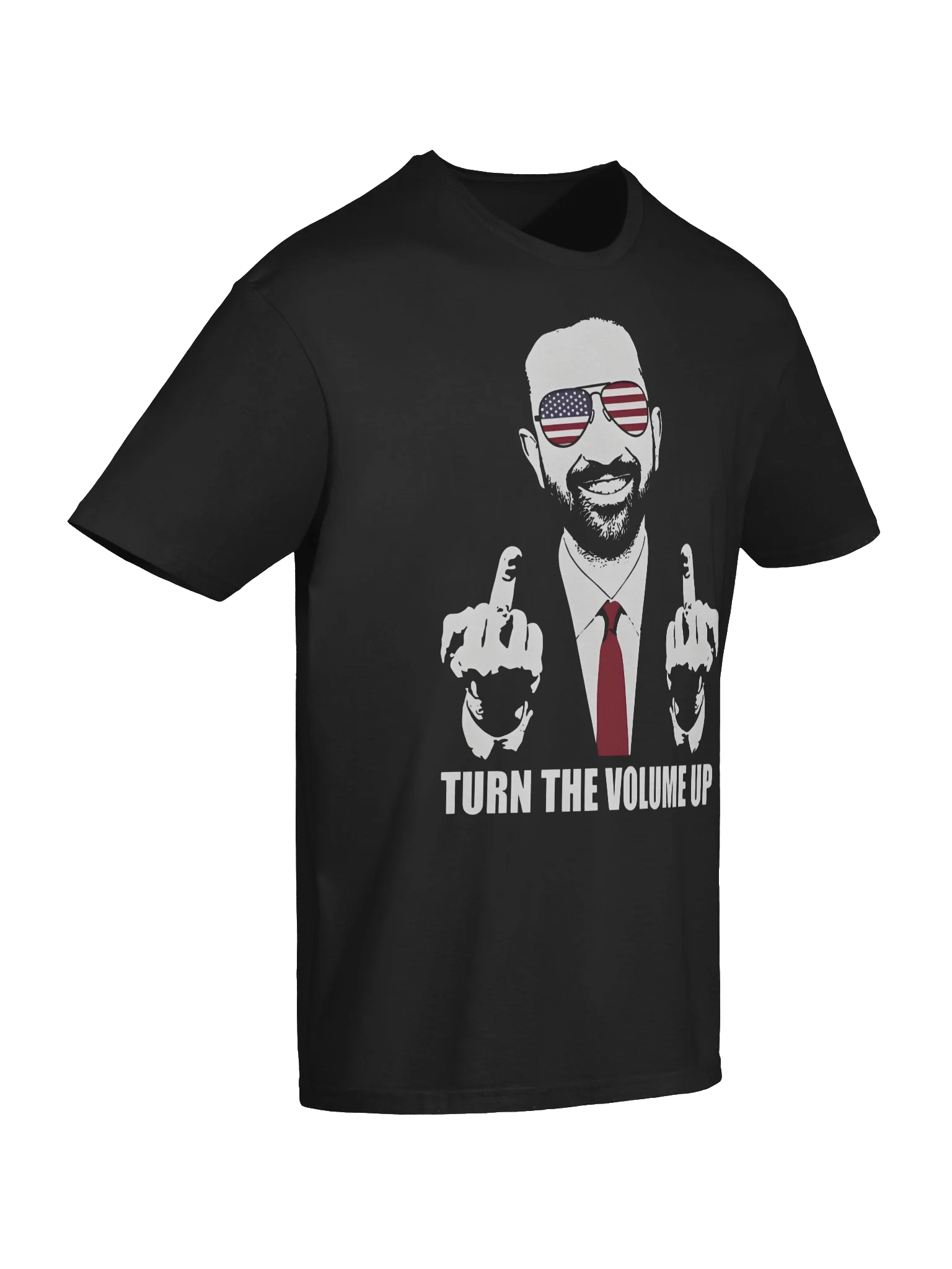 Zohran Mamdani Turn The Volume Up T-shirt product image (7)