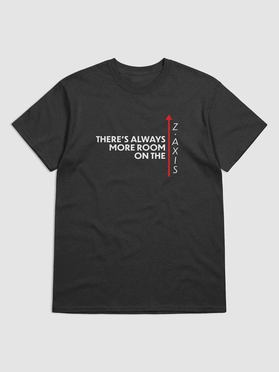 More room on the Z Axis (Black) (Classic Tee) product image (1)