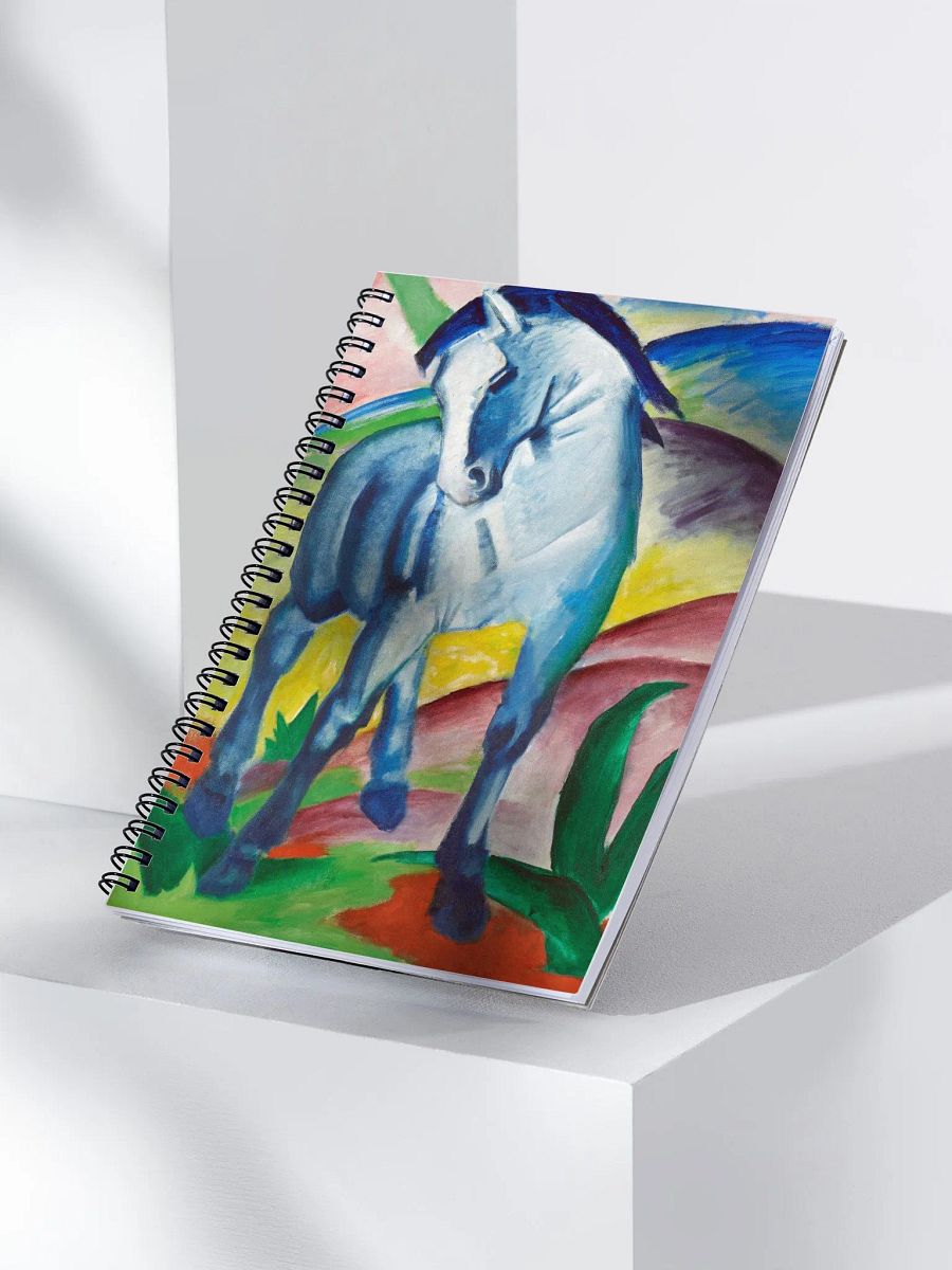 Franz Marc: Blue Horse Spiral Notebook product image (3)