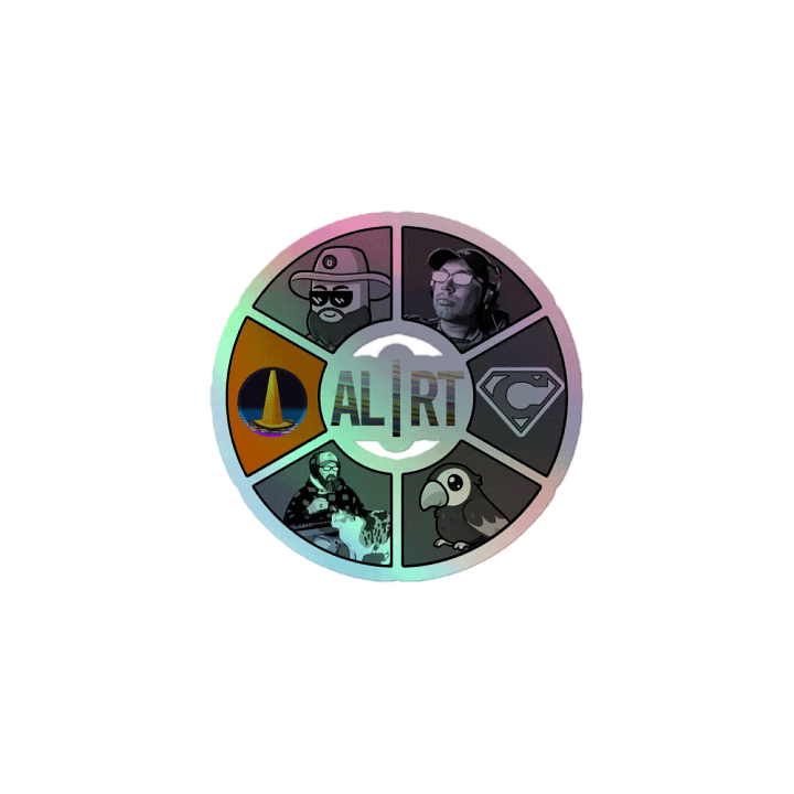 ALRT (leadbman Edition Holographic Sticker) product image (1)