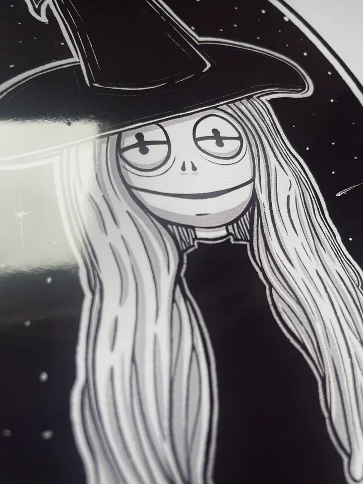 Frog Witch A5 Fine Art Print product image (2)
