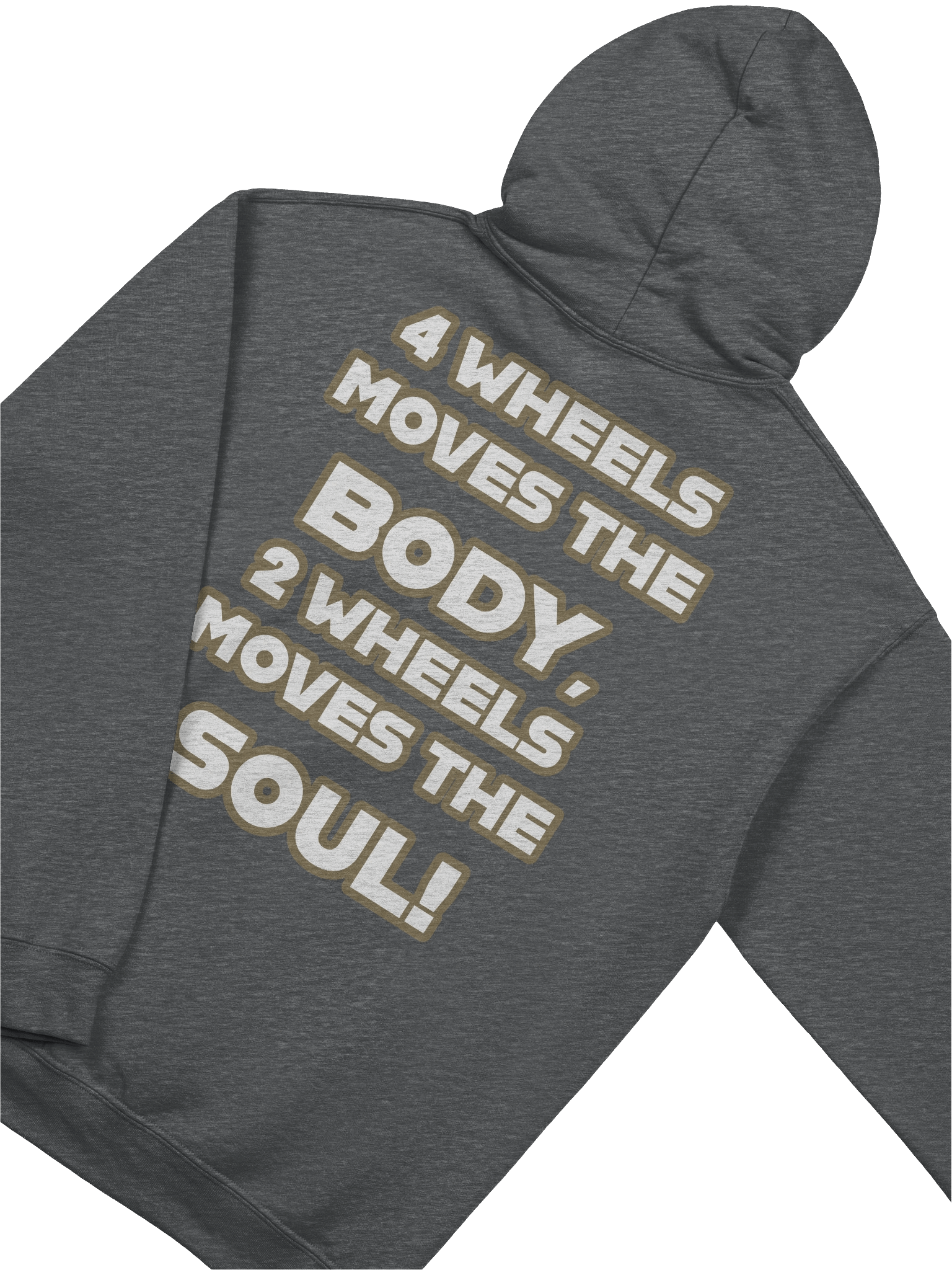 Road Reality / 4 vs 2 Wheels Hoodie product image (1)