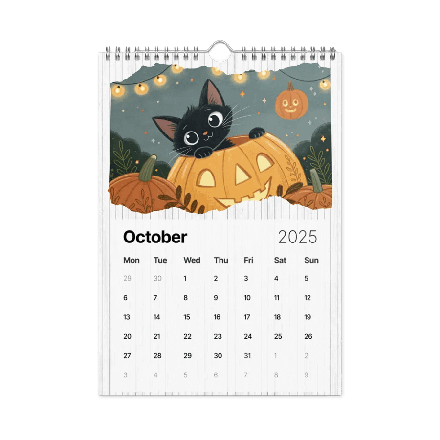 ADORABLE ANIMALS WALL CALENDAR 2025 product image (12)