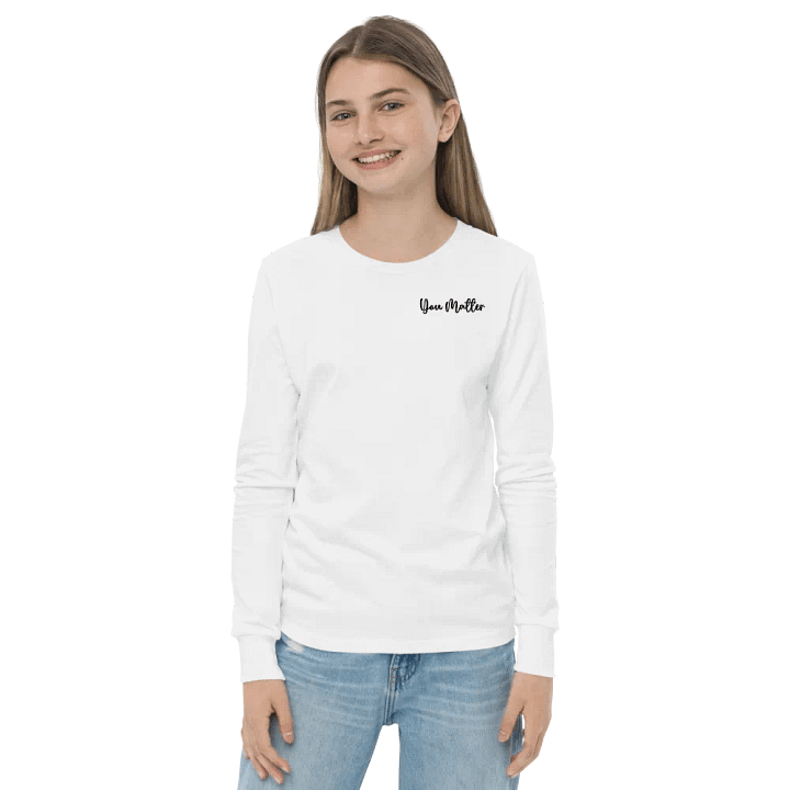 You Matter Long Sleeve Youth T-shirt product image (16)