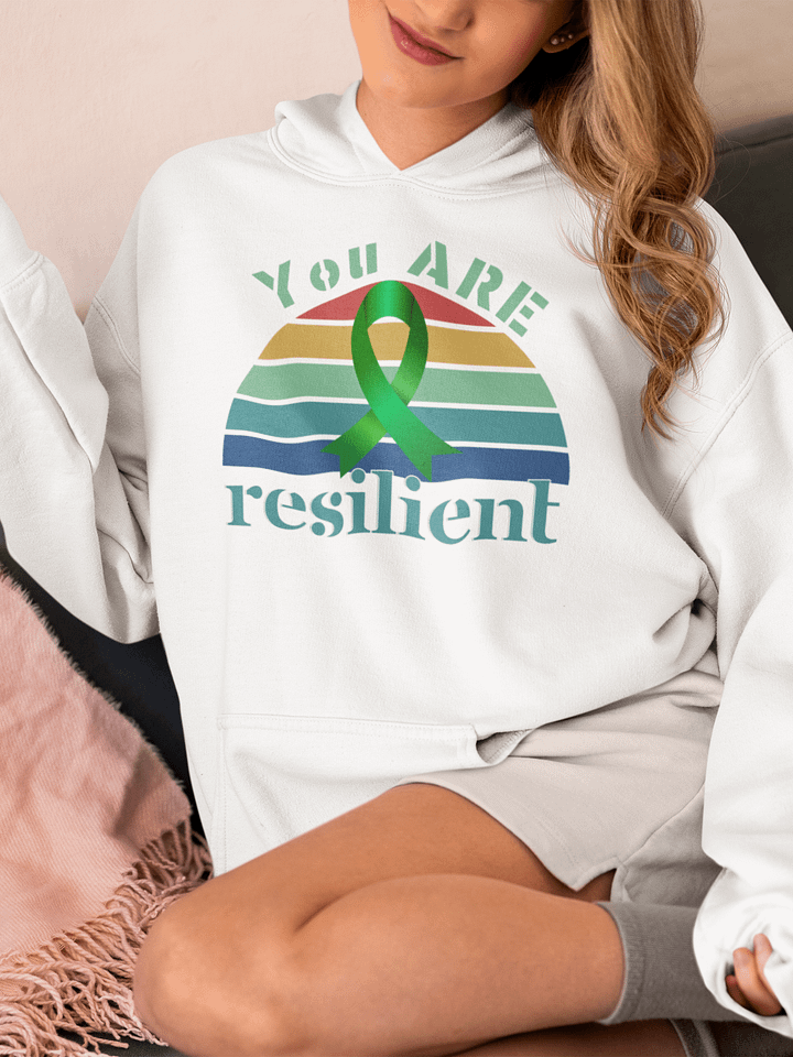 You Are Resilient, Sunset Gildan Hoodie product image (1)