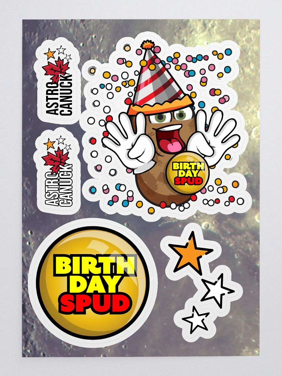 Birthday Tater Sticker Pack - 44th Edition product image (3)