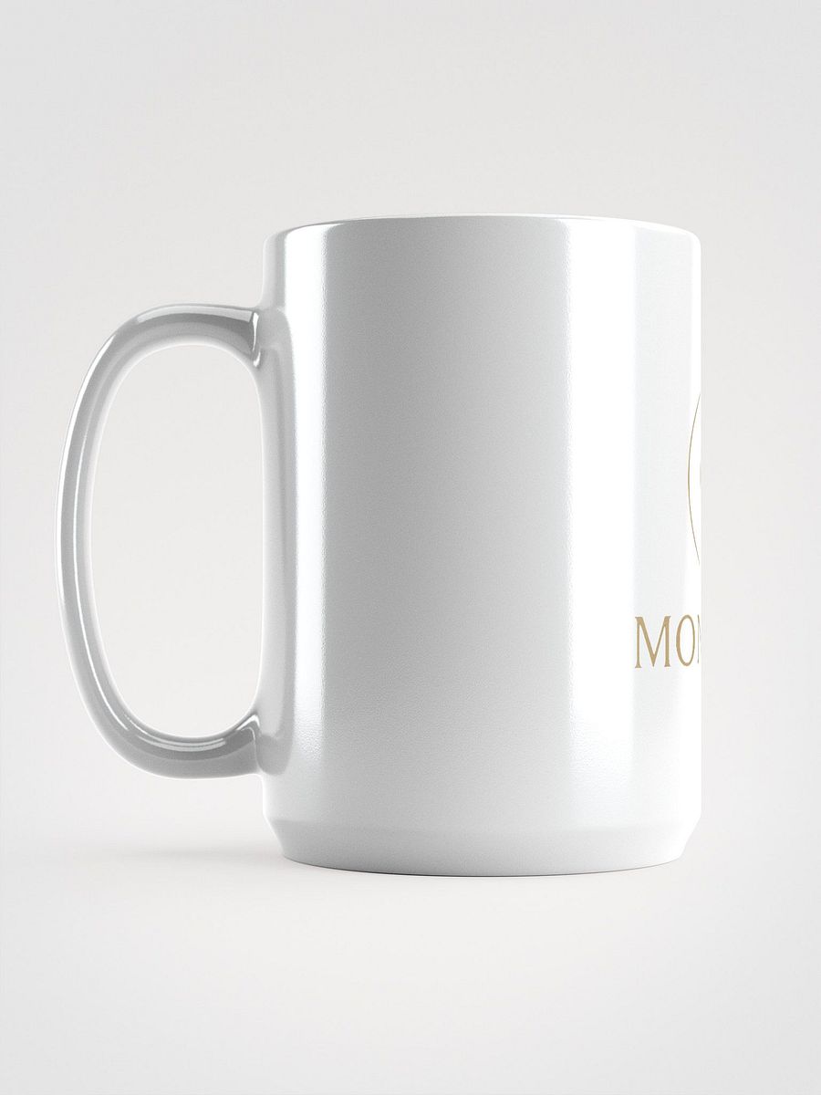 Monture Emblem White Glossy Mug product image (6)