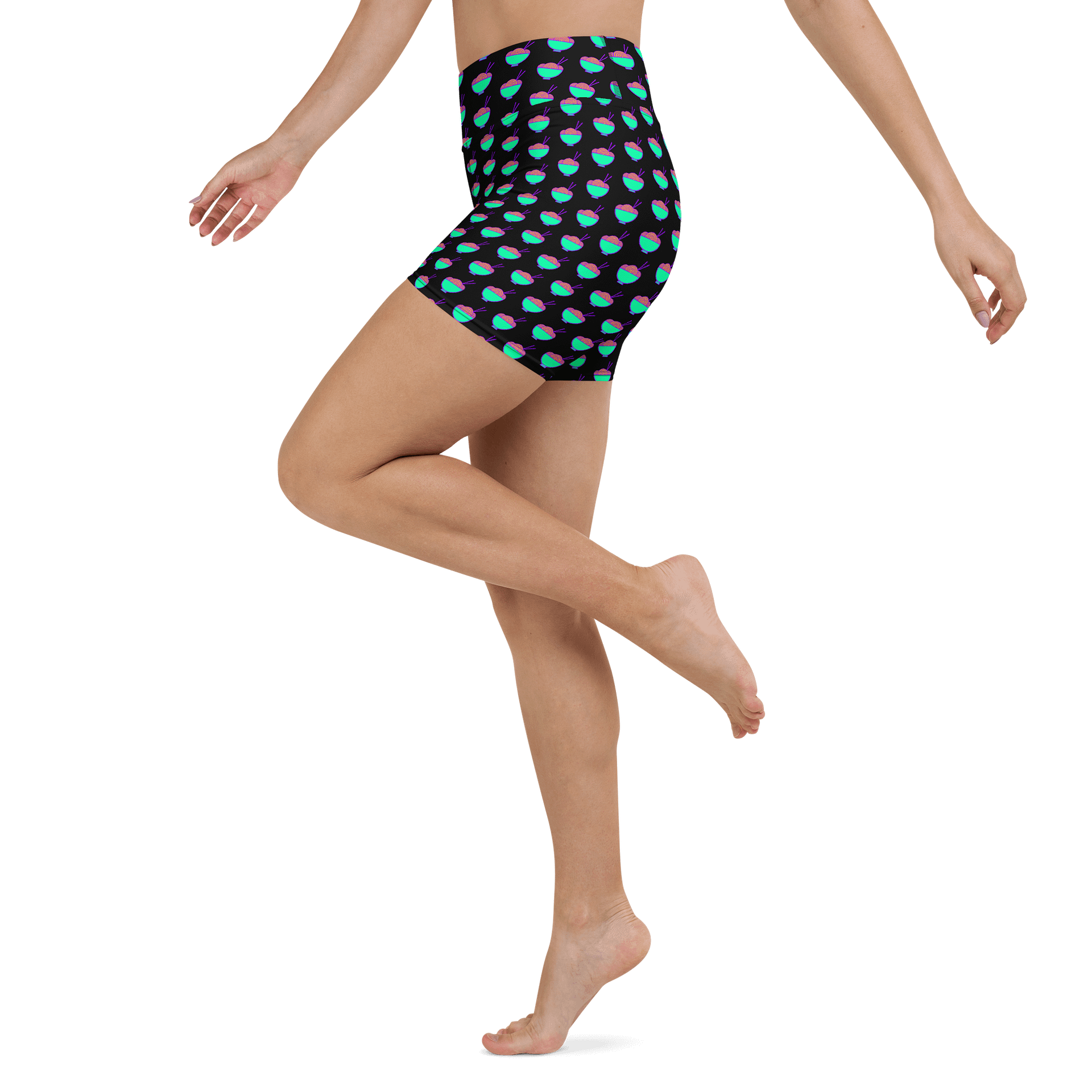 Noodle Crew Athletic Shorts! (Black) product image (4)