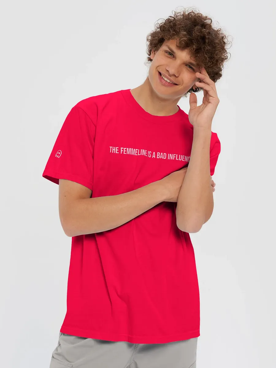 The Femmeline Is A Bad Influence (White Font) product image (13)