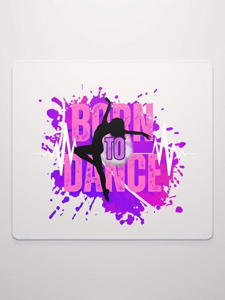 Born to Dance Her Silhouette Gaming Mouse Pad product image (3)