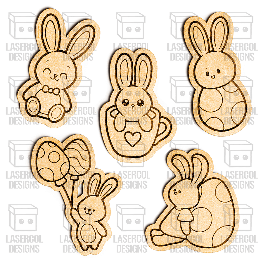 Easter Cut outs/Paint Kit Set 5 & Set 6 - Laser Cut Files product image (5)