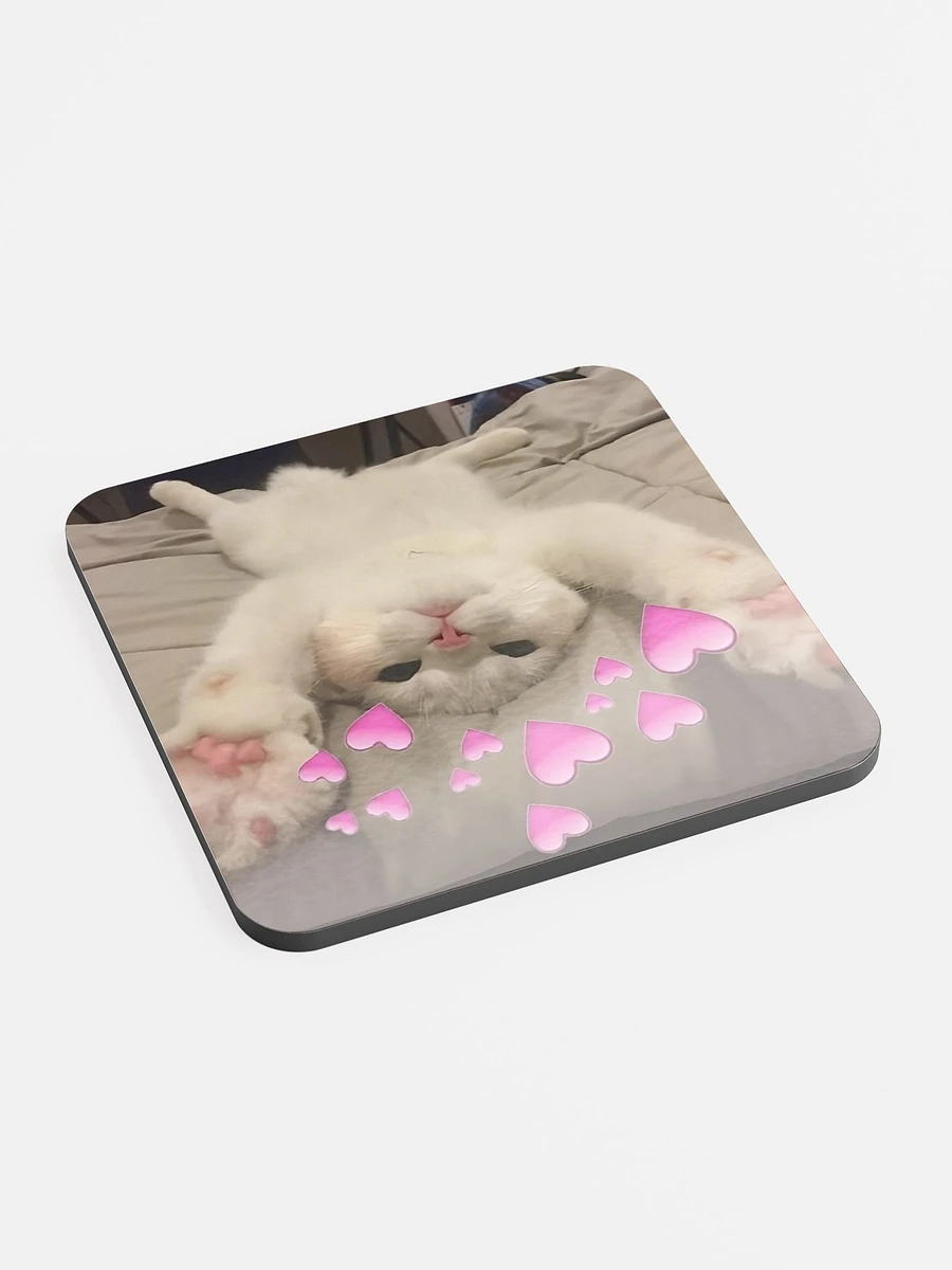 Glossed Cork Coaster: Meme Cats product image (2)