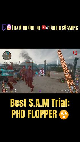 BY FAR the best S.A.M trial in Zombies. Don't @ me!!!

#girlgamer #girlswhogame #streamer #youtubepartner #twitchpartner #epi...