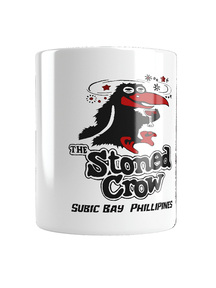 The Stoned Crow White Glossy Mug product image (1)