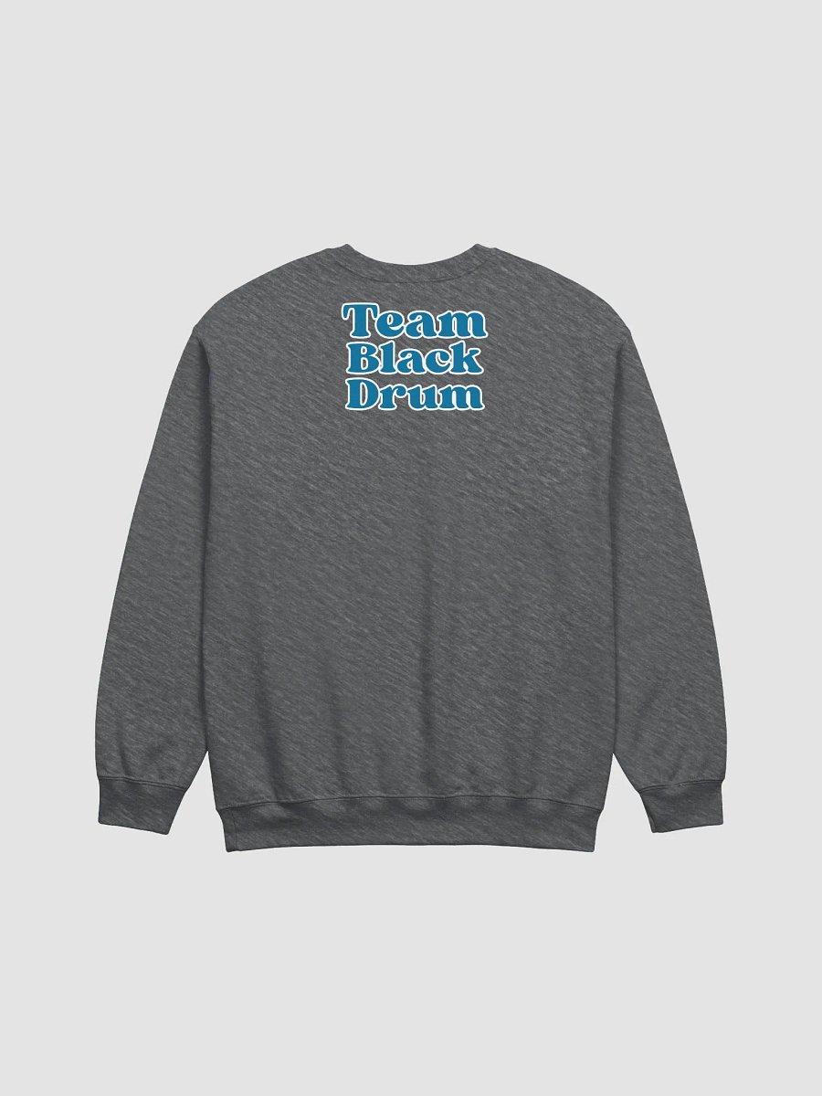 Team Black Drum Crewneck Sweatshirt product image (3)