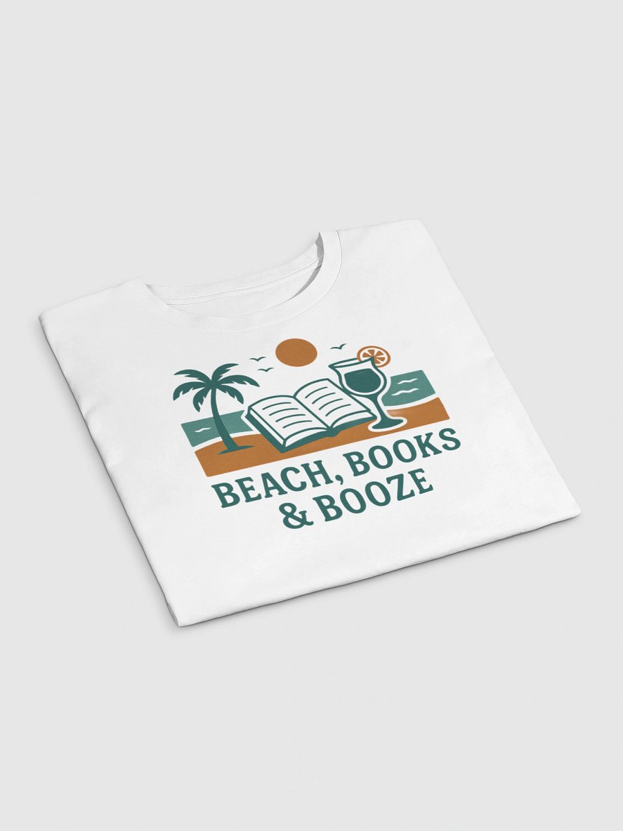 Boozy Book Club Beach Day Crop Top product image (8)