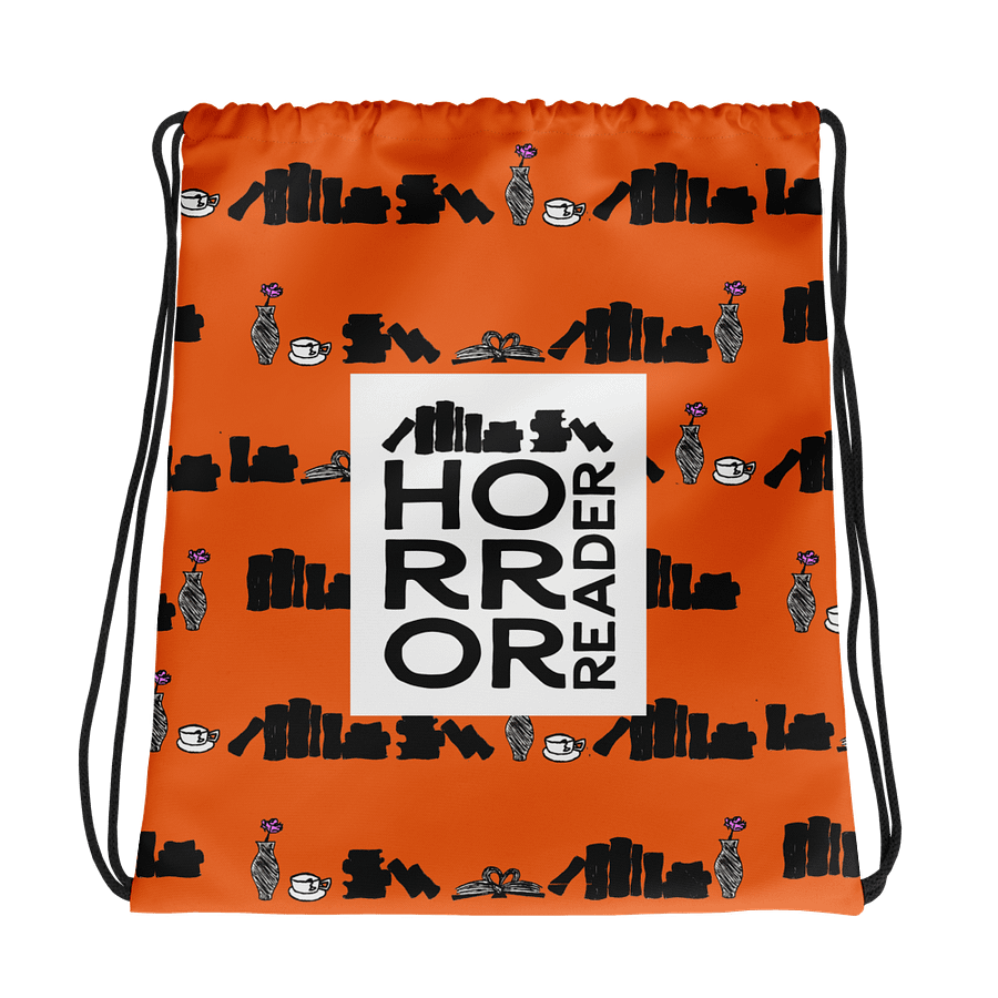 Classy Horror Reader Drawstring Bag product image (1)