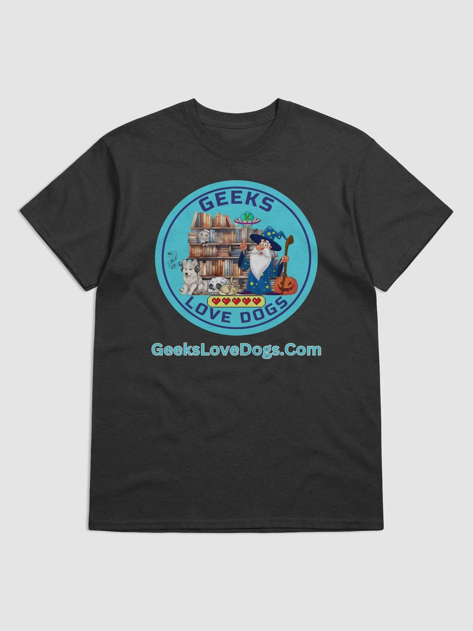 GeeksLoveDogs.Com T-shirt product image (1)