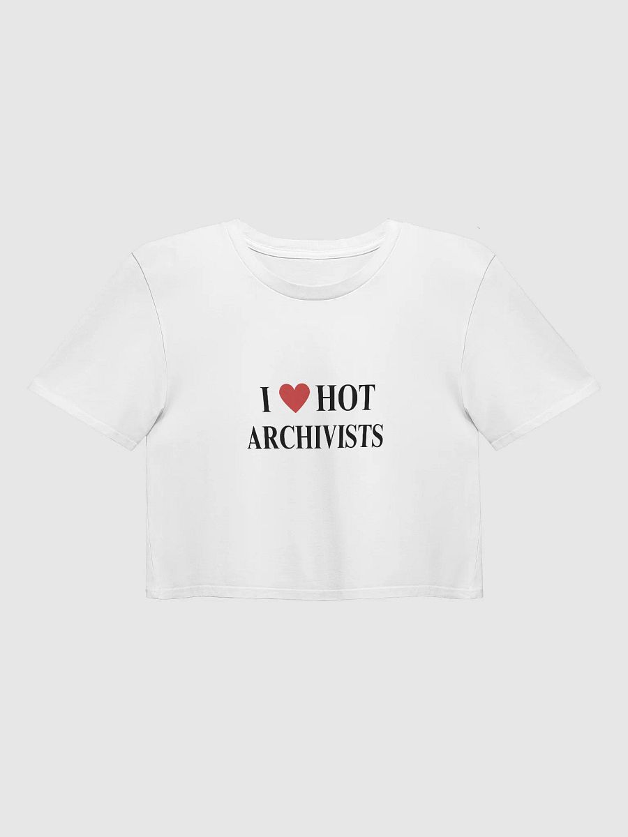 I HEART HOT ARCHIVISTS CROP product image (1)
