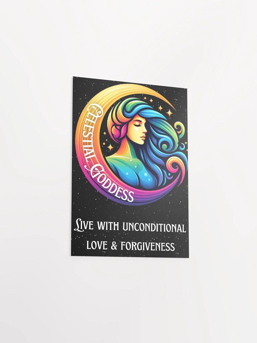 Celestial Crescent Moon Poster product image (3)