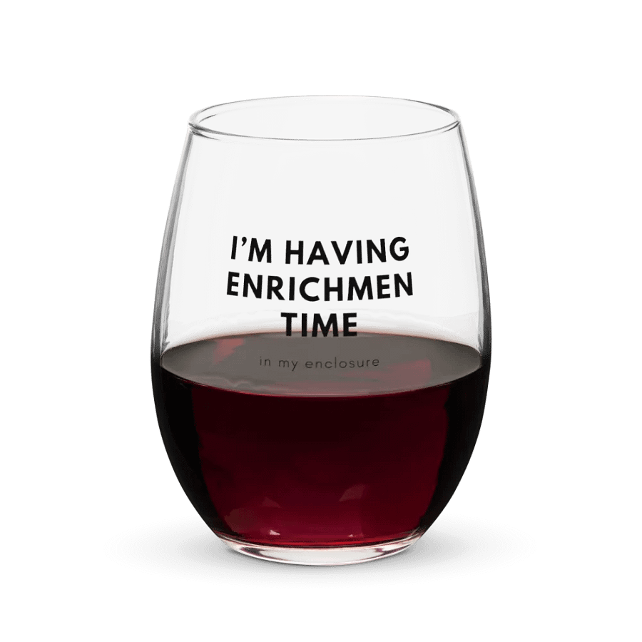 Enrichment Time Stemless Glass product image (11)