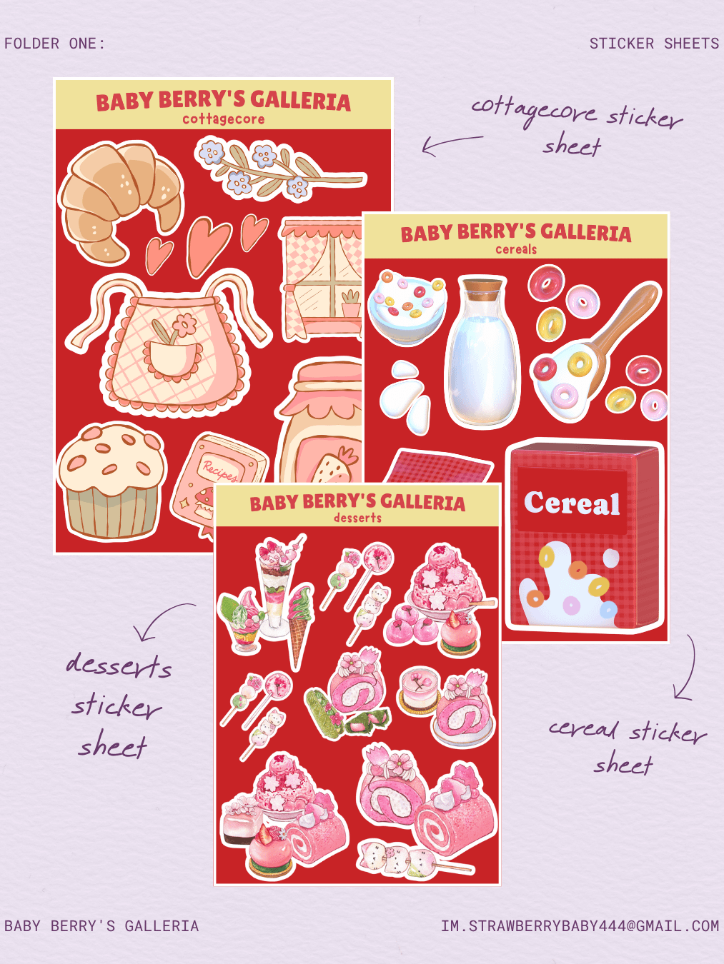 Cozy Cravings Sticker Pack product image (1)