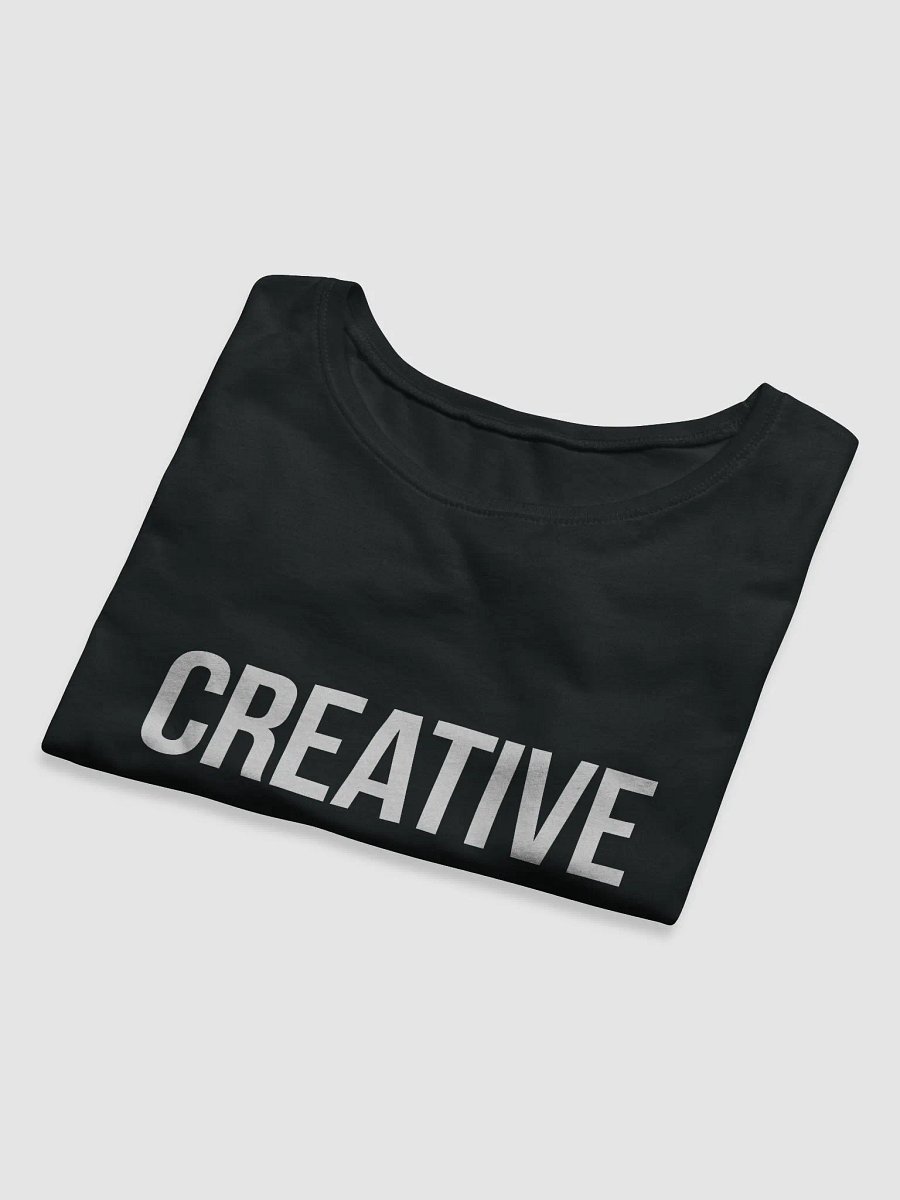 CartyCrew - Creative Cropped Black T product image (8)
