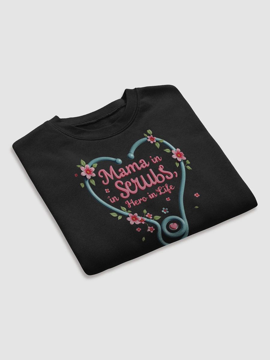 Heartfelt Hero Mama, stethoscope heart Sweatshirt product image (20)