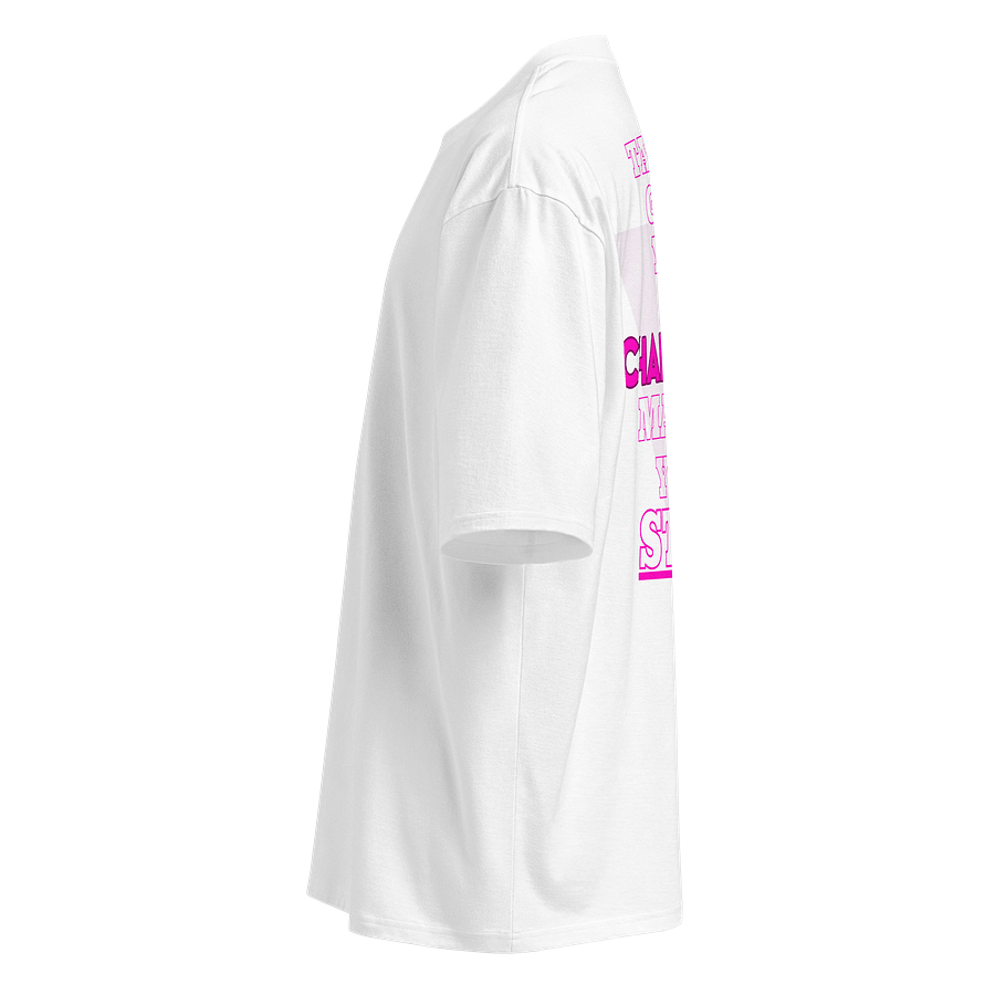 Talent & Character UNISEX eight22 Custom Oversized Wht/Pink product image (3)