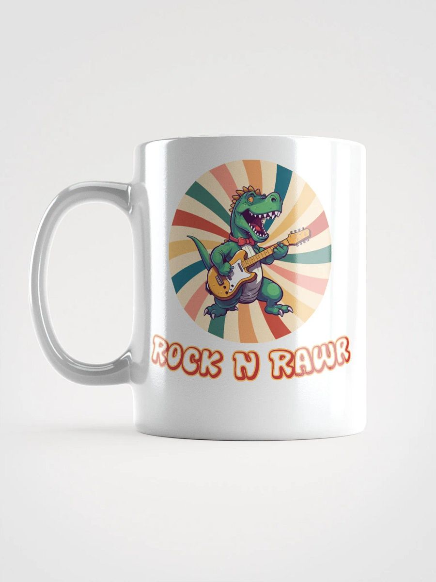 Rock n Rawr Dinosaur Kawaii Mug product image (6)