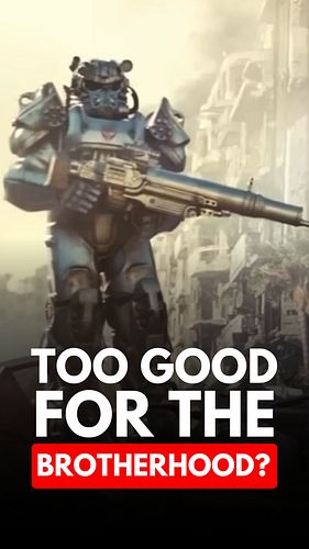 Maximus is Too Good for the Brotherhood #oxhorn #fallout #falloutshow