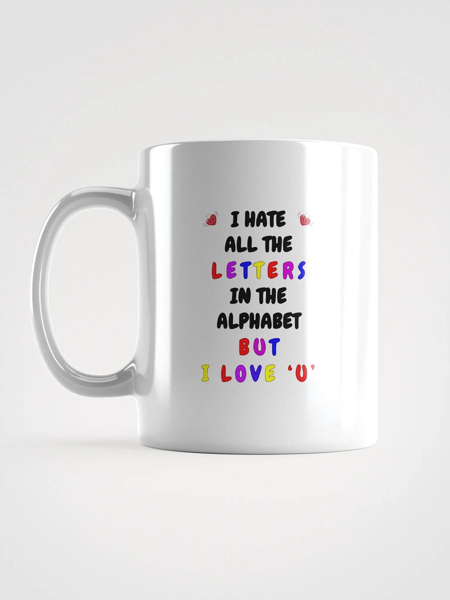 Love white gloss mug product image (17)