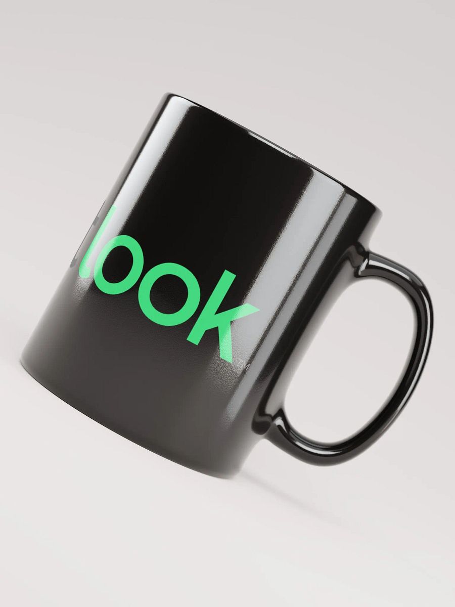 Black Glossy Mug product image (3)