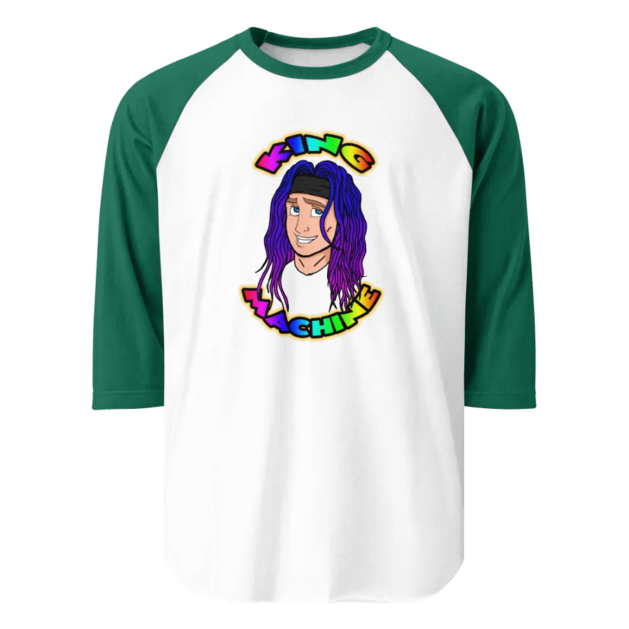 Rainbow King Baceball tee product image (22)