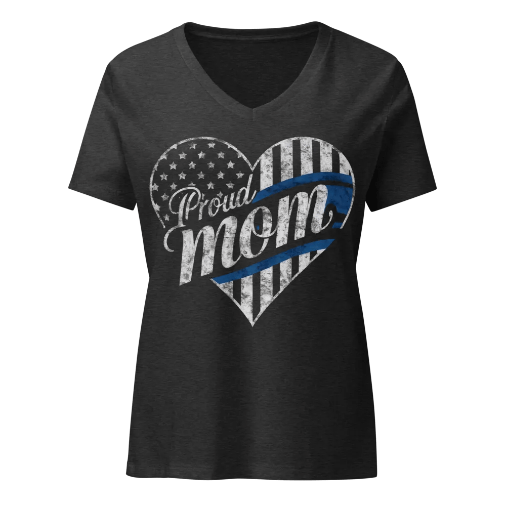 Tech Heart Connection Women's V-Neck Tee product image (3)