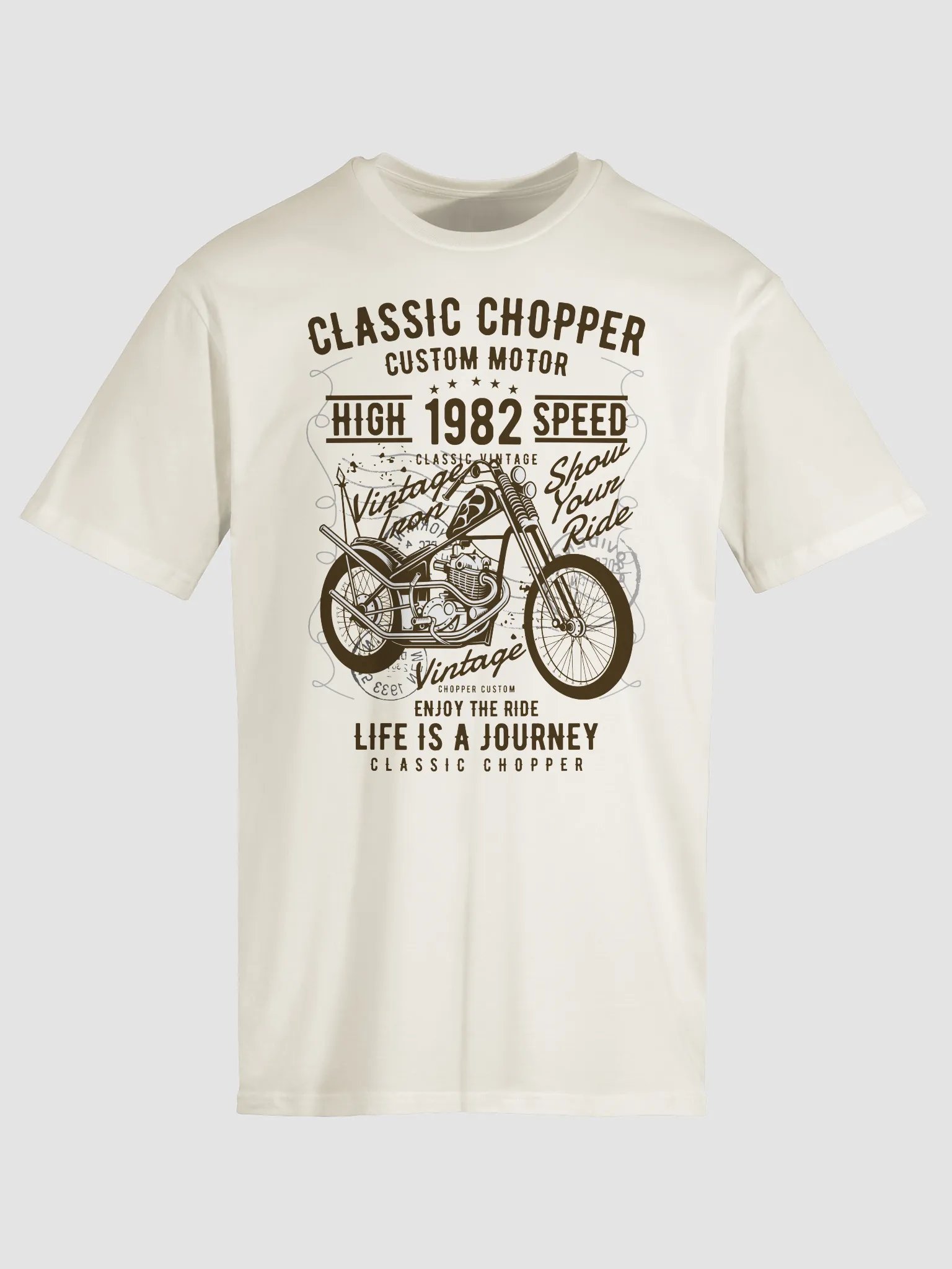 Vintage Chopper Journey T-Shirt product image (1)