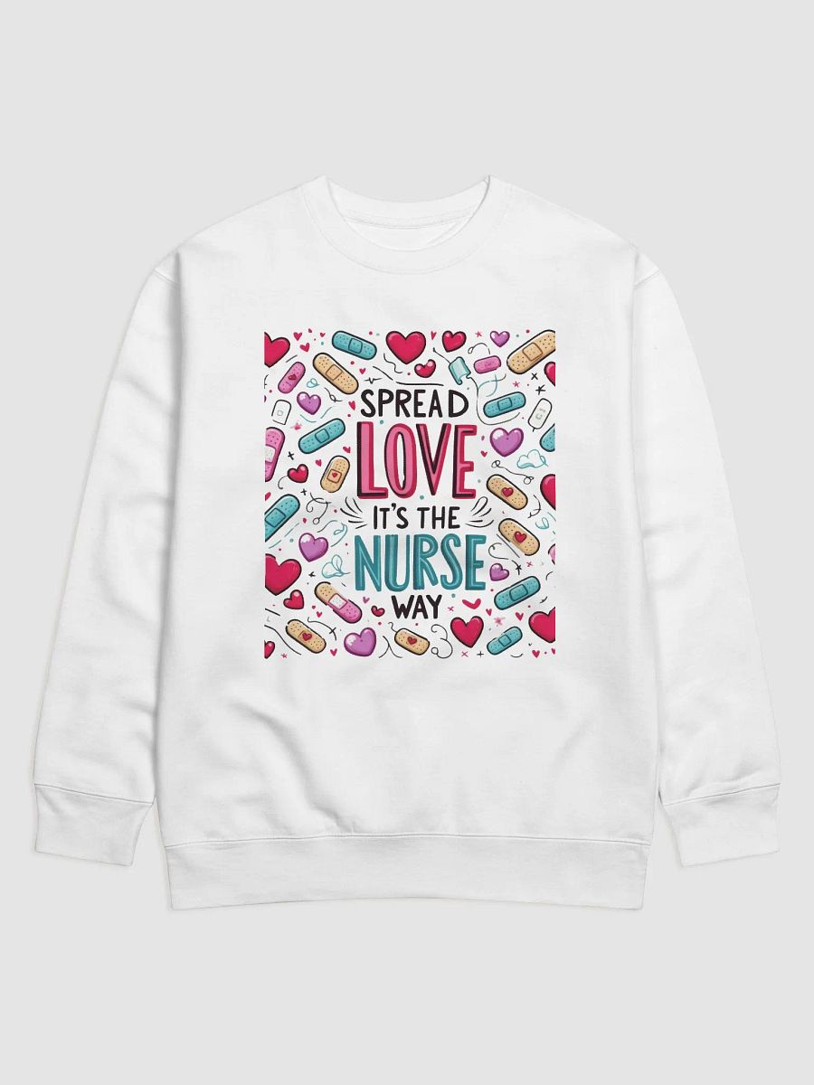NURSE LOVE BAND-AID CROP Sweatshirt product image (3)