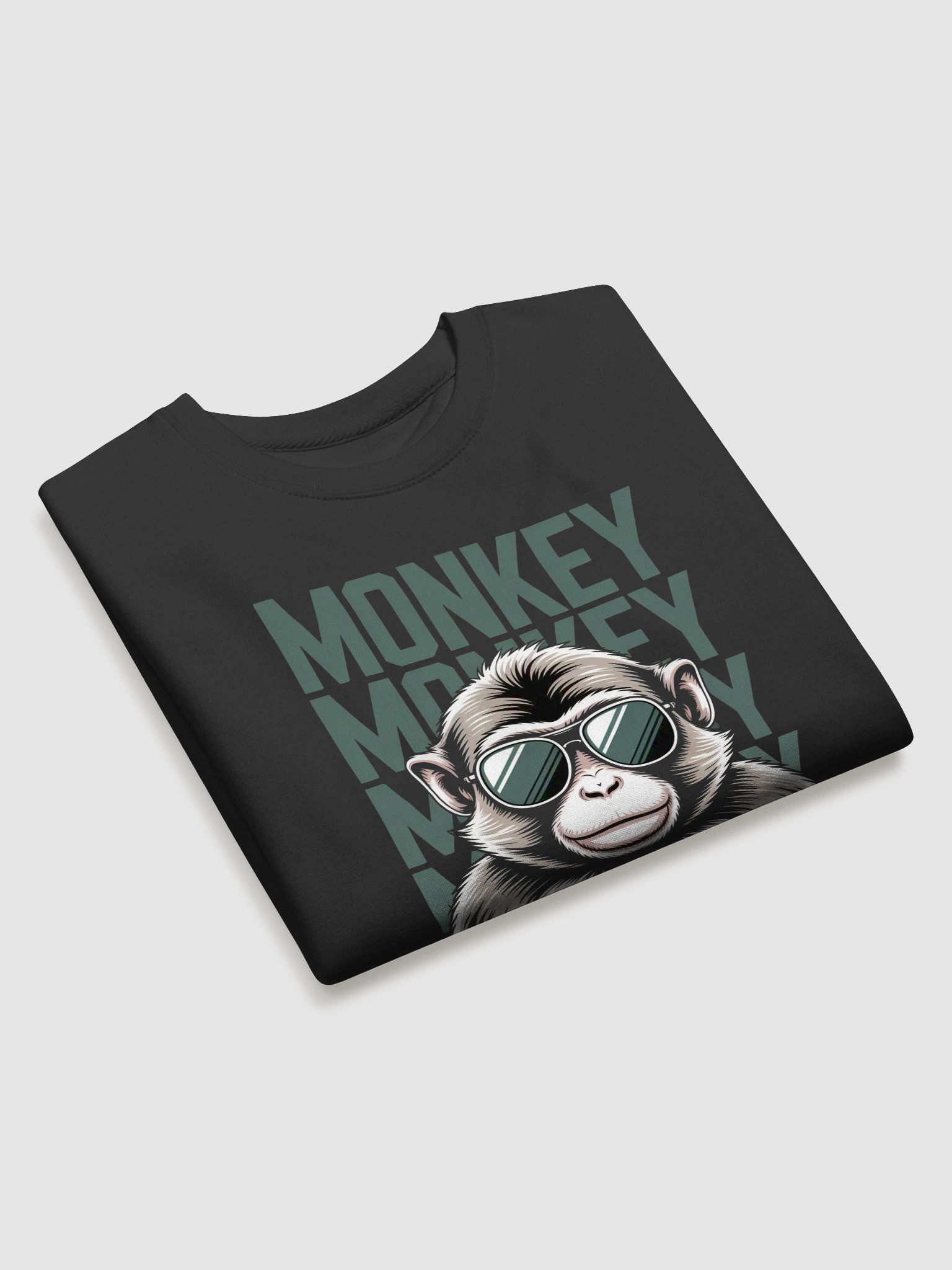 Funky Monkey Sunglasses Sweatshirt product image (1)