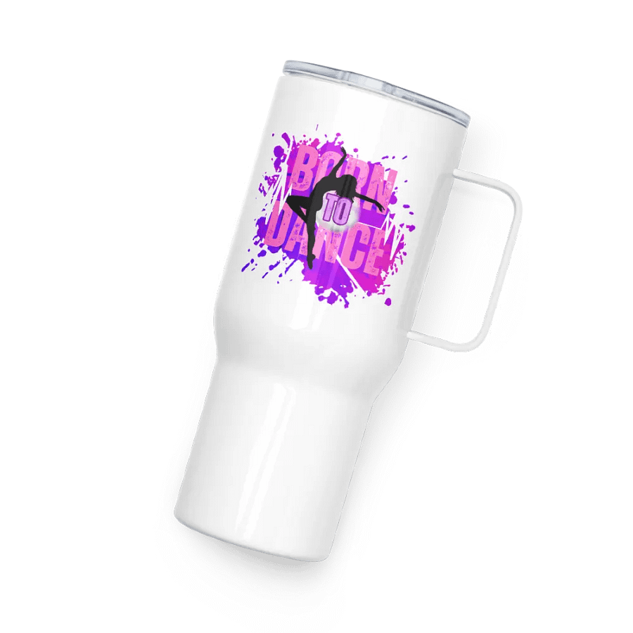 Born to Dance Her Silhouette Vibes Travel Mug product image (3)
