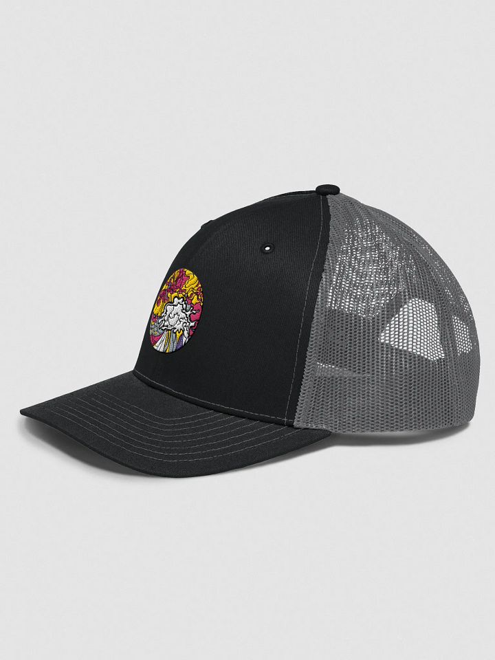 Vibrant Swirls Snapback Hat - Wave at Sunset product image (15)