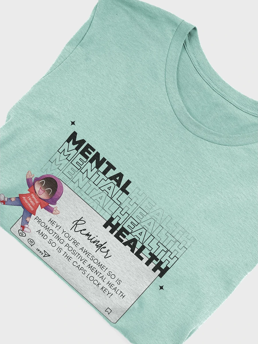 Mental Health Awareness Supersoft Canvas T-Shirt - Light product image (49)