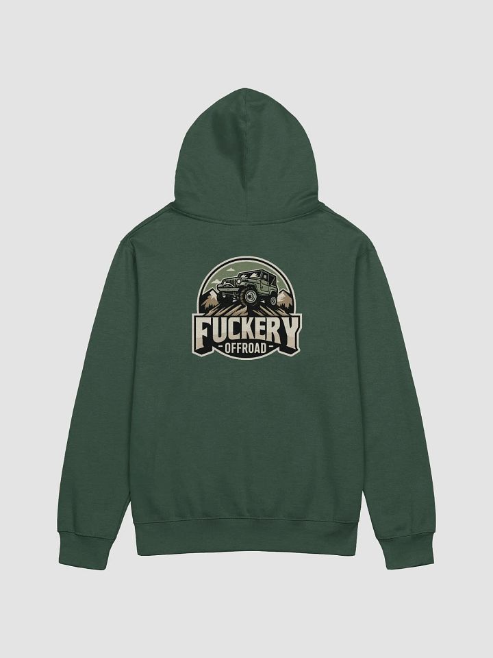Unisex Pull-Over Hoodie with Fuckery Jeep Logo product image (7)
