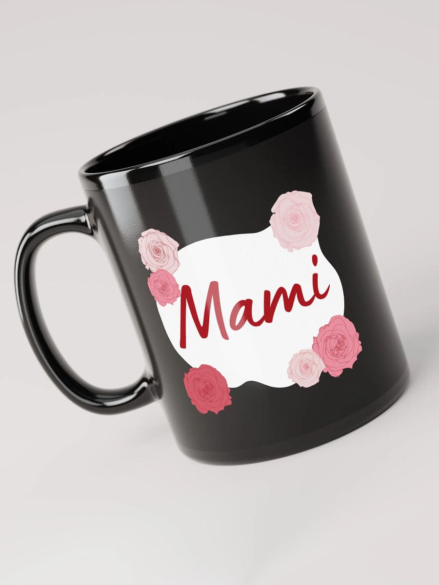 Mami Rose Elegance Mug Black product image (3)