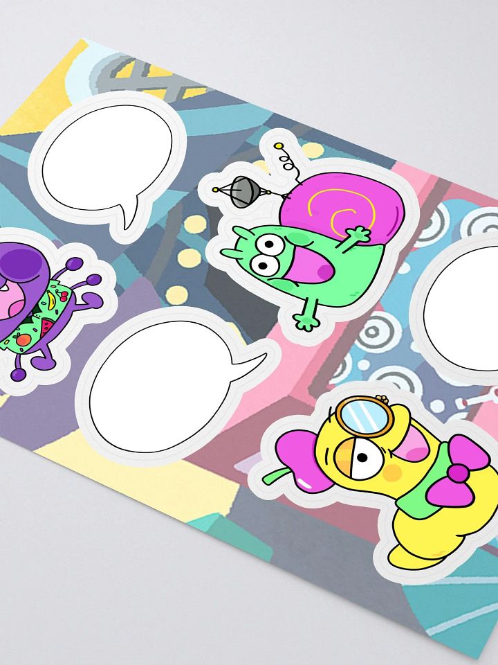 Animatronic Yapping Sticker Sheet product image (2)