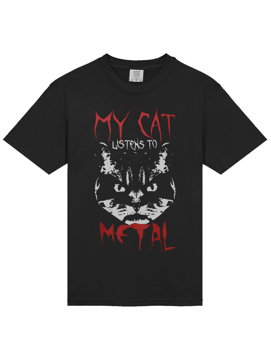 My Cat Listens To Metal Shirt product image (2)