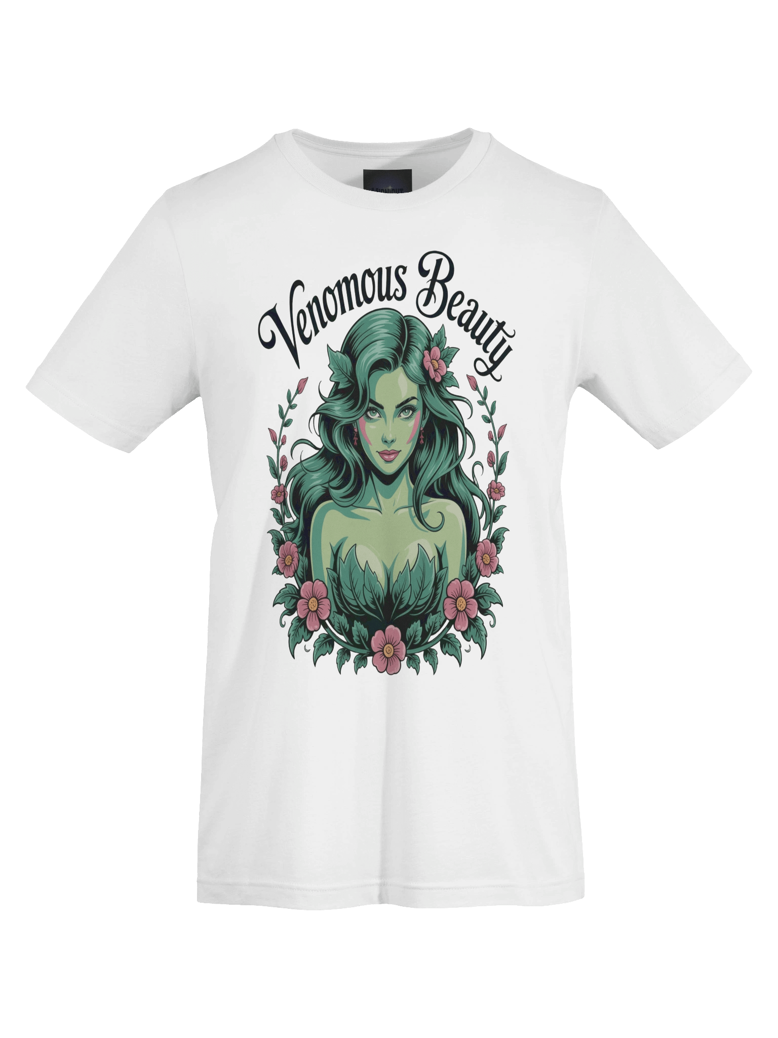 Venomous Allure: Poison Ivy's Enchanted Embrace T-Shirt product image (1)