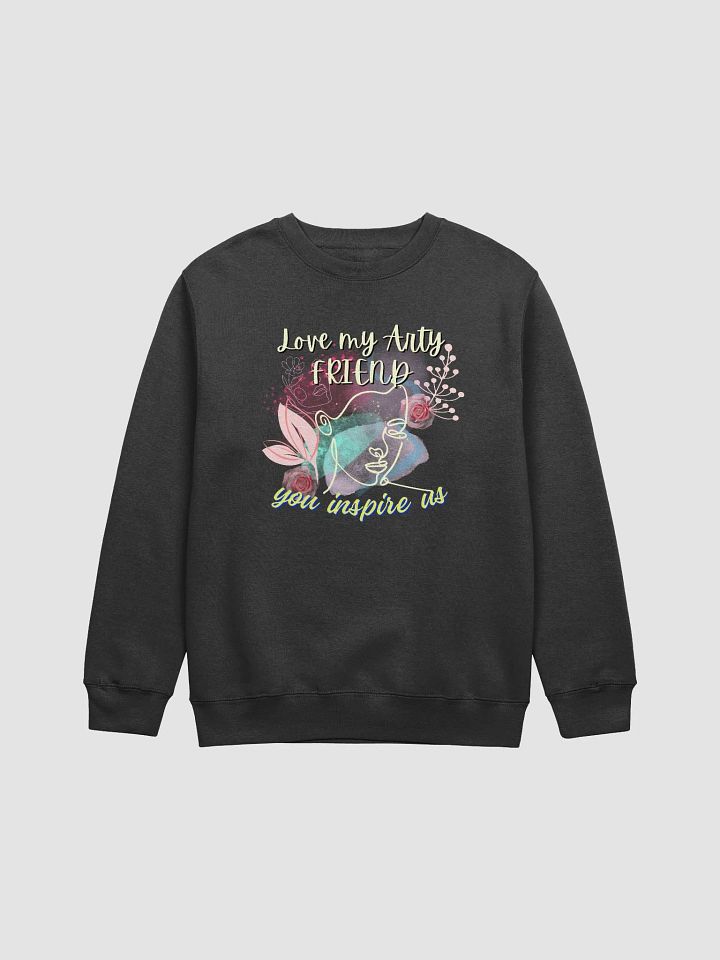 Womens  t shirt ' Love my Arty friend, art design product image (1)